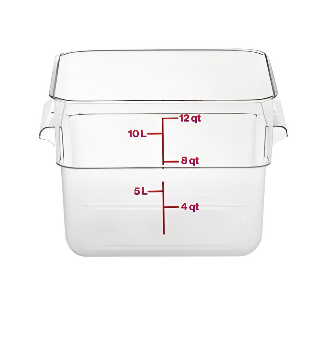 12 QT Square Storage Container