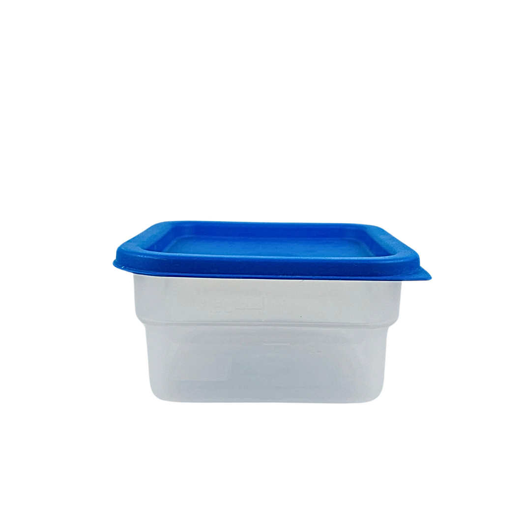 2 QT PP Square Storage Containers BPA Free