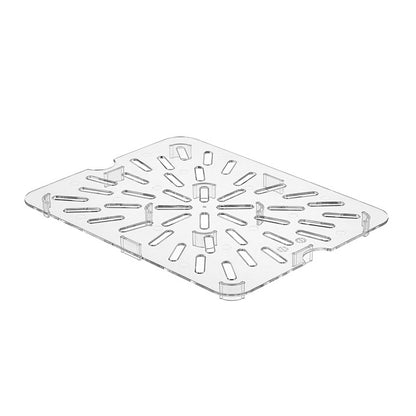 1/2 GN Pan Drain Board Polycarbonate