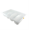 Cutlery Holder: 4 Compartments with Lid