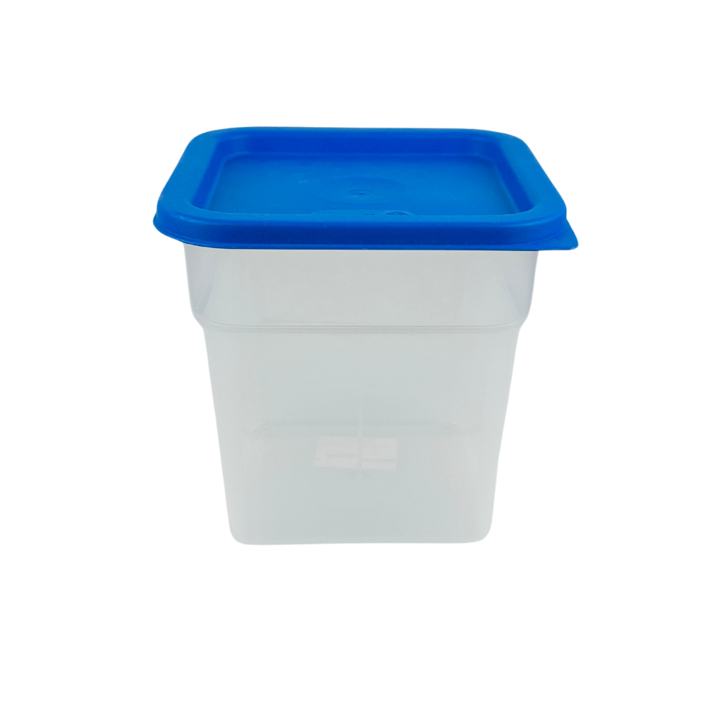 4 QT PP Square Storage Containers BPA Free