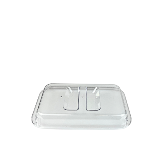 28x18x3.9 cm Rectangular Clear Plate Cover Polycarbonate