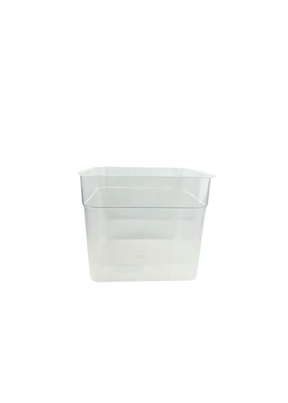 6 QT PP Square Storage Containers BPA Free