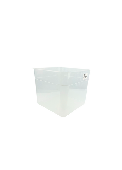 6 QT PP Square Storage Containers BPA Free