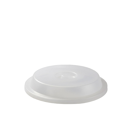 24x4 cm Round Frosted Clear Plate Cover Polycarbonate