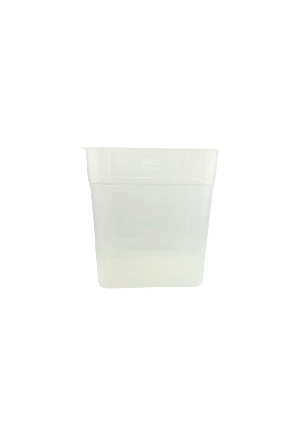 8 QT PP Square Storage Containers BPA Free