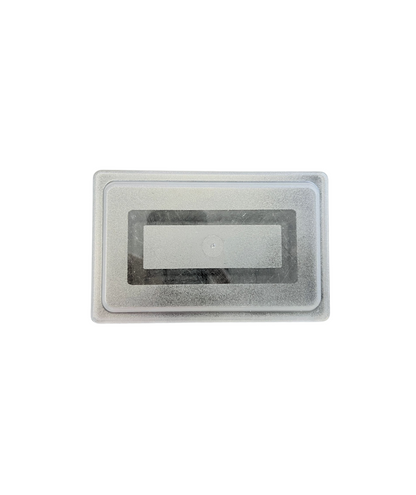 14.7 x 10.1 x 2.4 cm Rectangular Polycarbonate Plate Cover