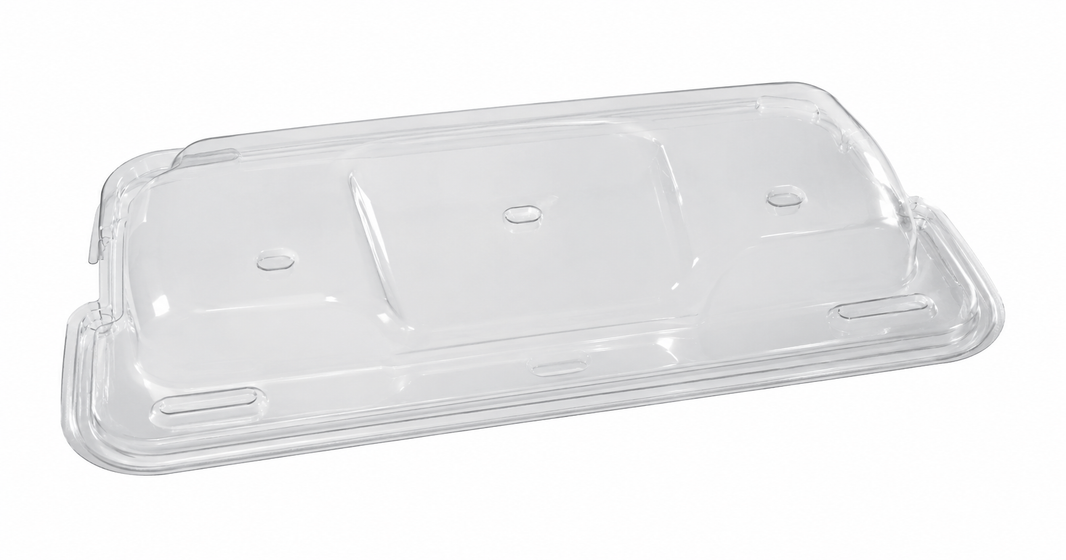 Food Tray Lid for Food Compartment Trays
