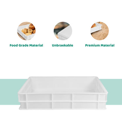 60x40x13 cm Dough Box Polypropylene BPA Free