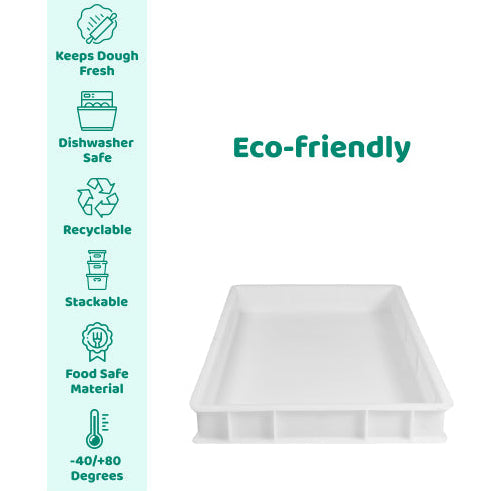 60x40x7 cm Dough Box Polypropylene  BPA Free