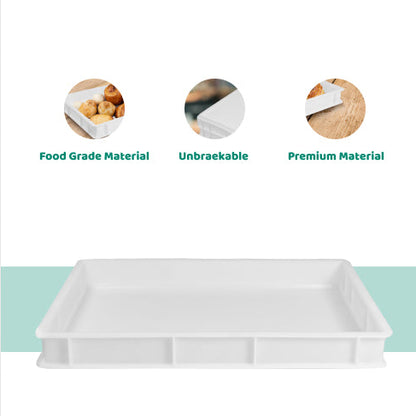 60x40x7 cm Dough Box Polypropylene  BPA Free