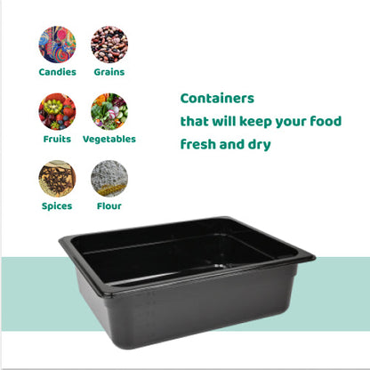1/2 100 mm Gastronorm Pan