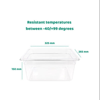 1/2 150 mm Gastronorm Pan