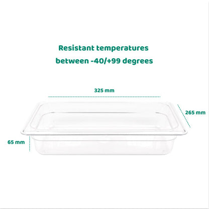 1/2 65 mm Gastronorm Pan