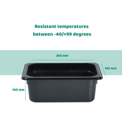 1/4 100 mm Gastronorm Pan
