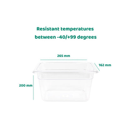 1/4 150 mm Gastronorm Pan