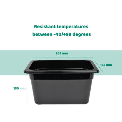 1/4 150 mm Gastronorm Pan