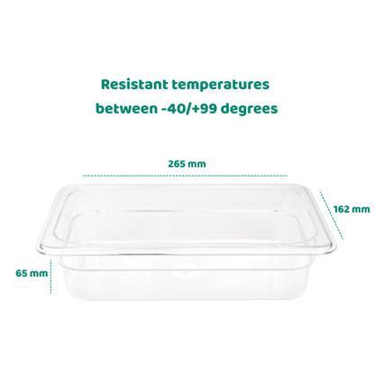 1/4 65 mm Gastronorm Pan