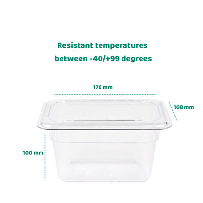 1/9 100 mm Gastronorm Pan