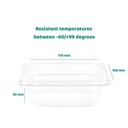 1/9 65 mm Gastronorm Pan