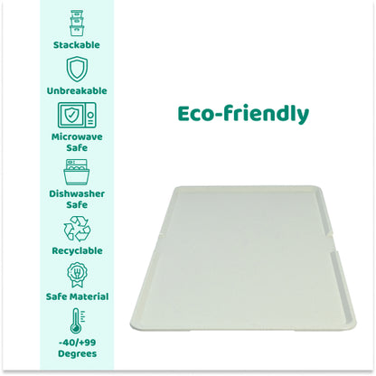57 x 32 cm Hot & Cold Hospital Polycarbonate Trays