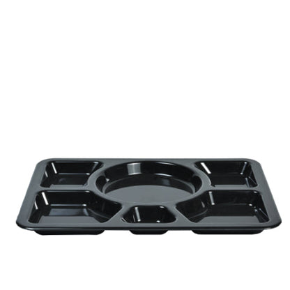 40x28x30 cm ABS Six Compartment Food Tray