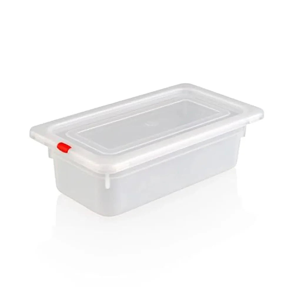 GN 1/4 100 mm PP Container With Lid BPA Free