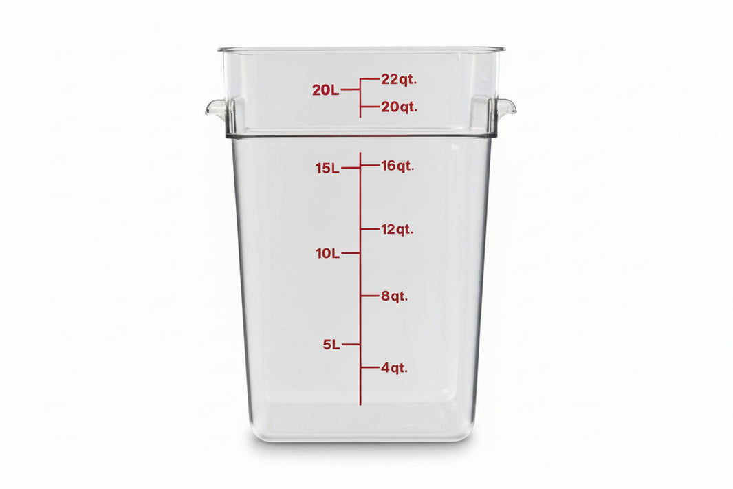 22 QT Square Storage Container