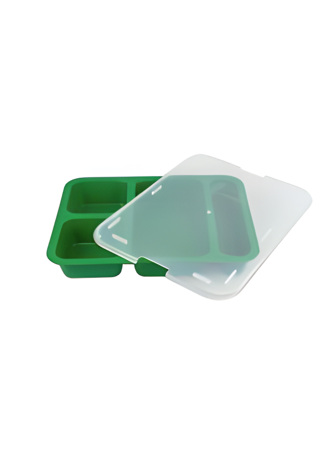 24.5x18.5x4 cm Food Compartment Tray BPA Free – Polypropylene