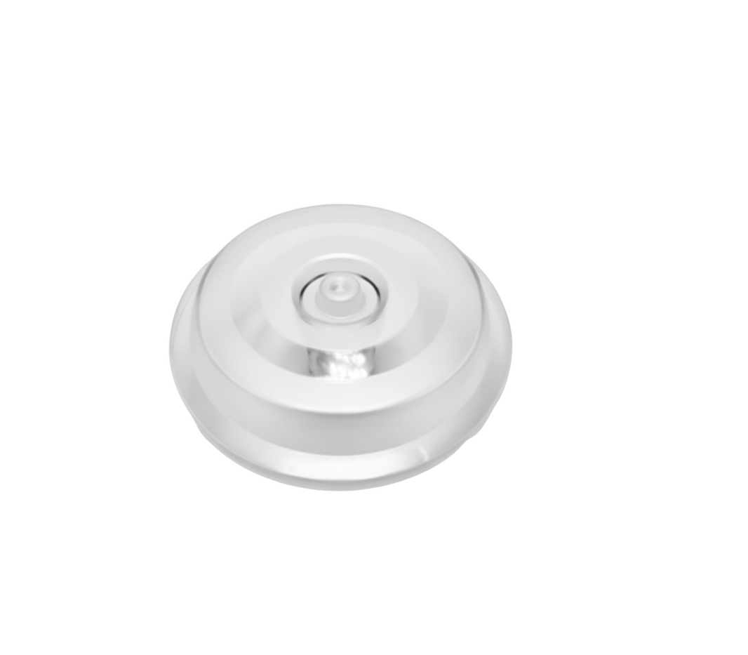 Round Frosted Clear Plate Cover 12.5 x 2 cm