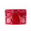 40 x 28 x 30 cm Six Compartments Food Tray ABS