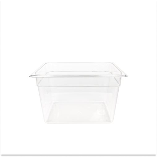 GN CONTAINER 1/2 200 MM PC CLEAR