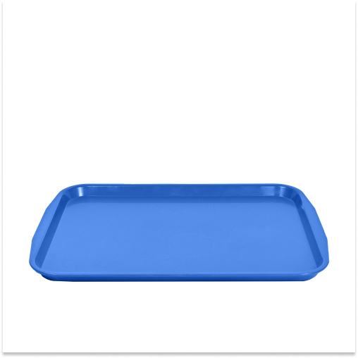 Service Tray Polypropylene 35x45 CM Blue