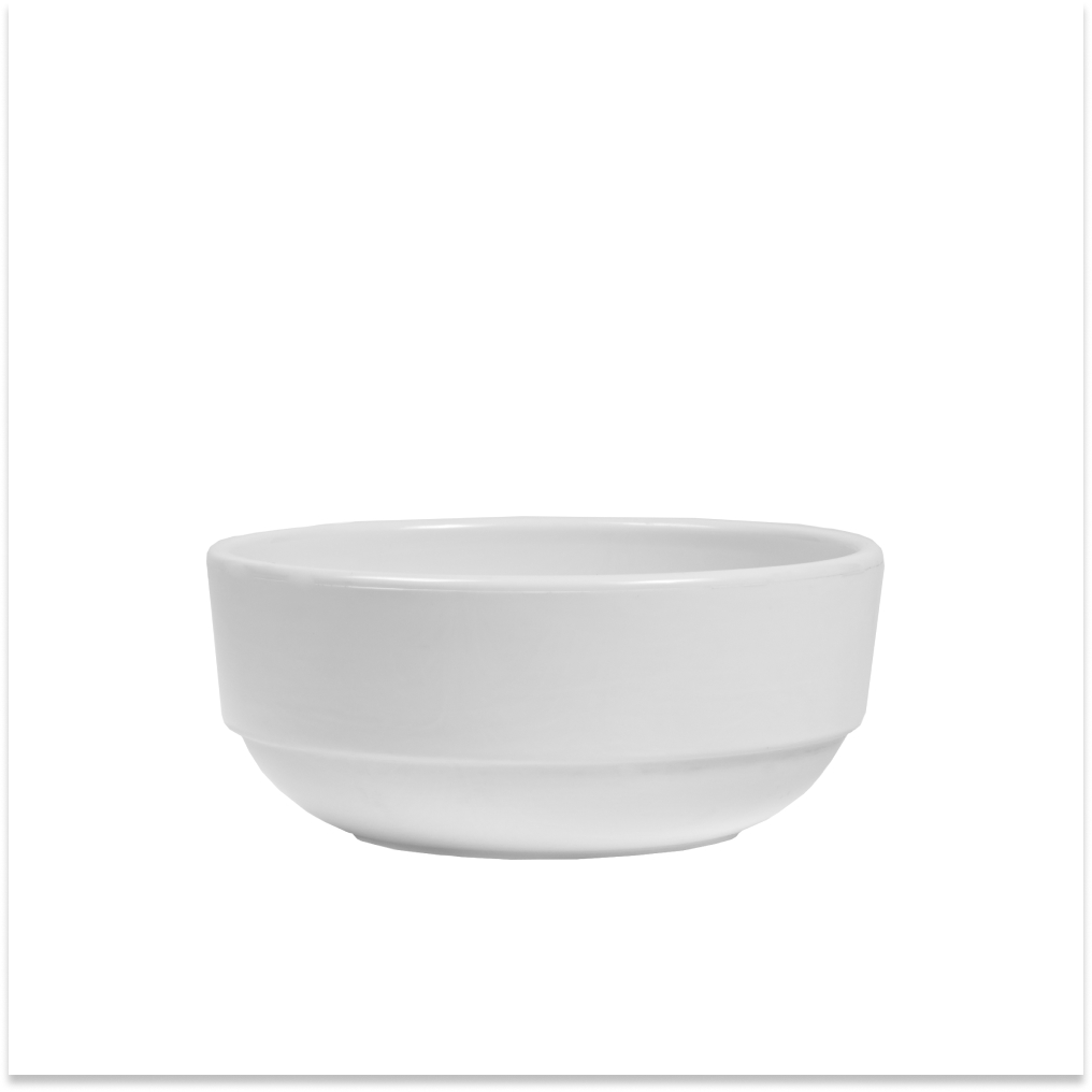 Polycarbonate Bowl 12x5 CM 300 ML White