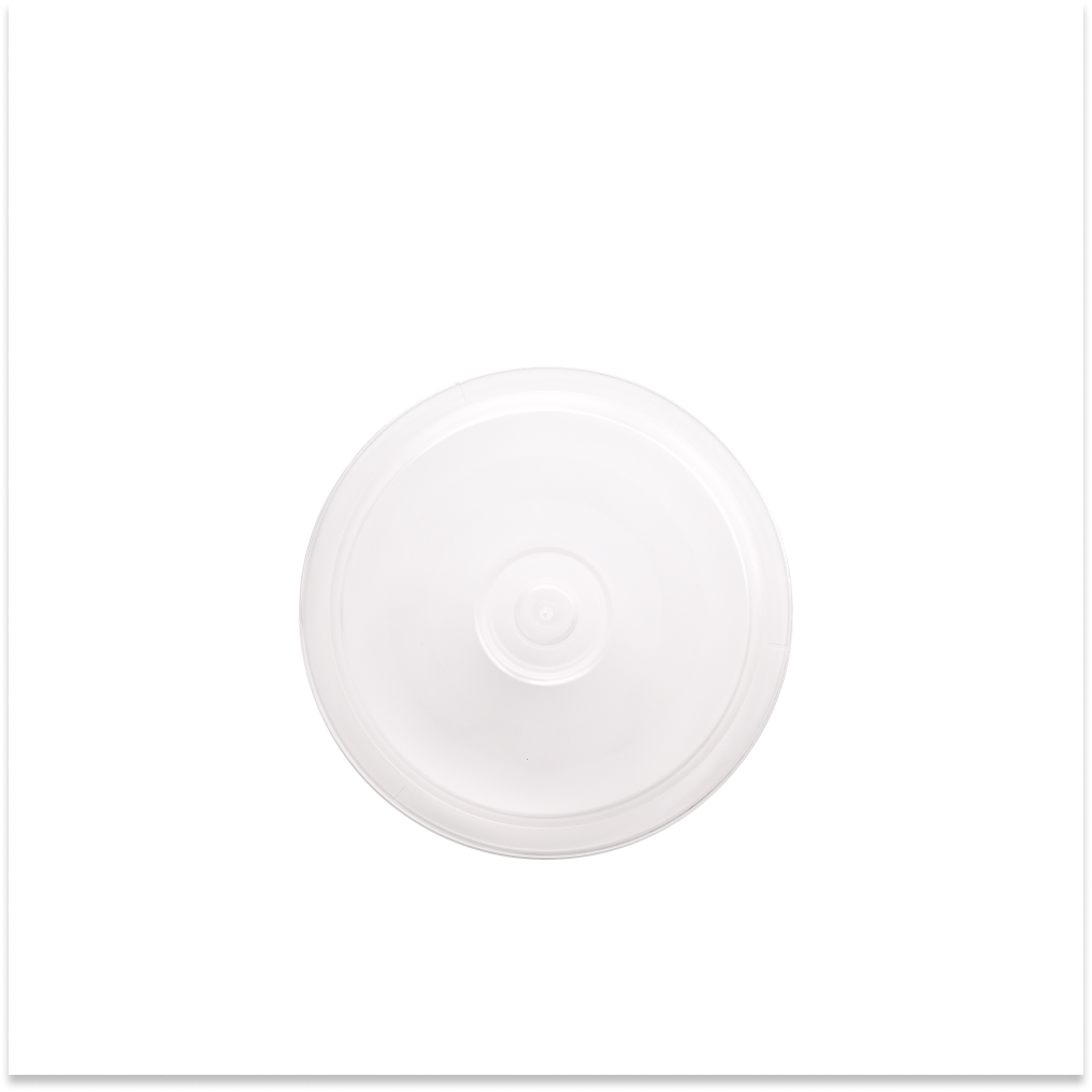 Polycarbonate Round Plates Cover 24 x 7 CM