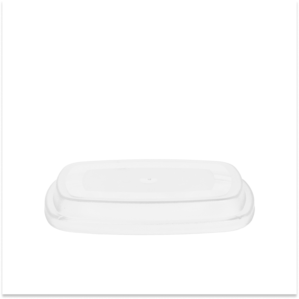 Polycarbonate Rectangular Plates Cover 14 x 2.5 CM