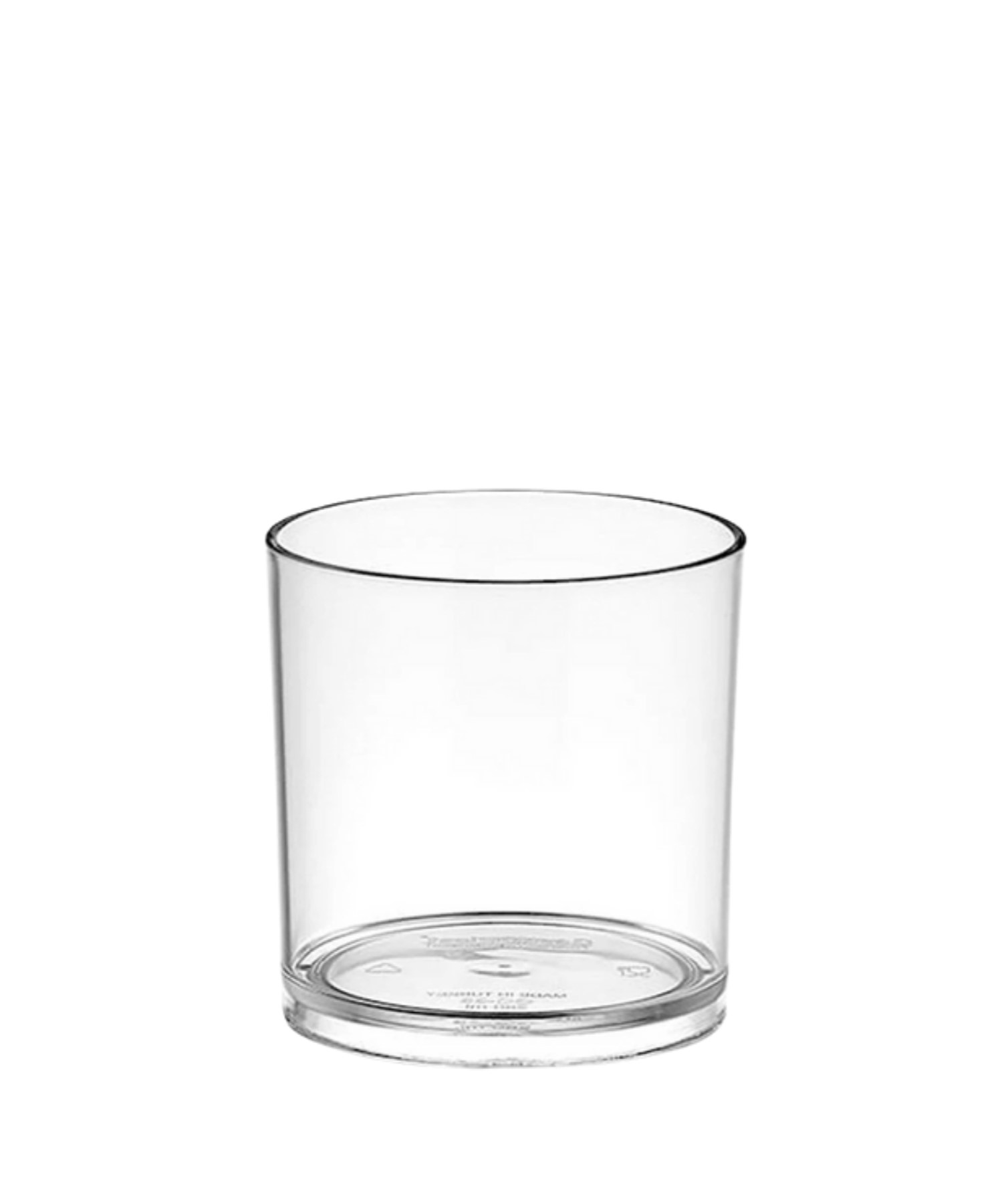 POLYCARBONATE ROCK GLASS 260ML